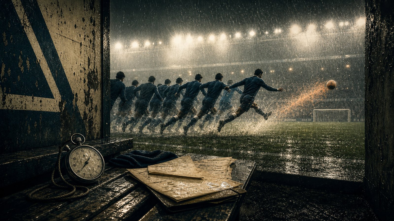 A tunnel scene suggests Dynamo Kyiv moving as one organism before a European night.