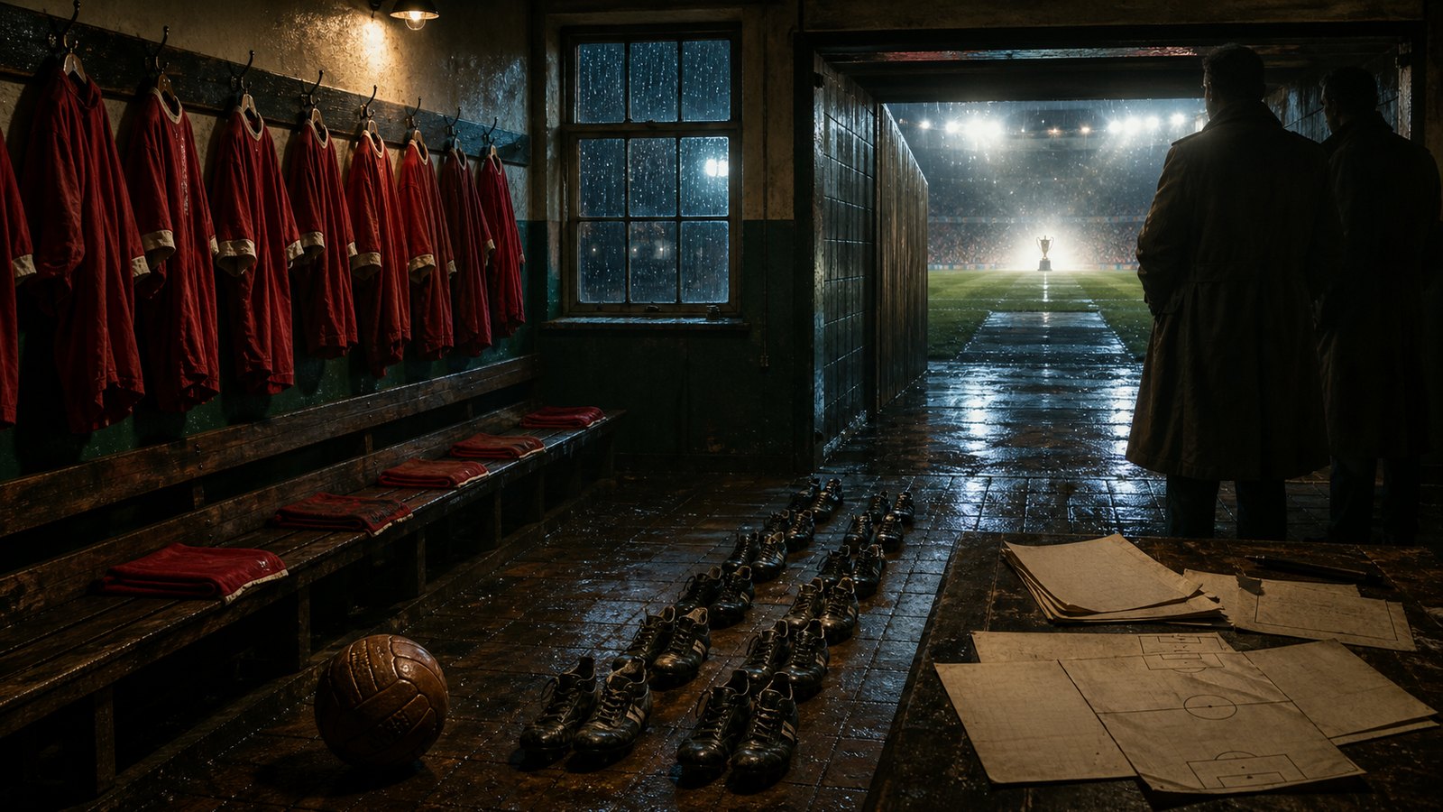 A spare dressing room scene points to the recruitment and psychology behind Forest's European nights.