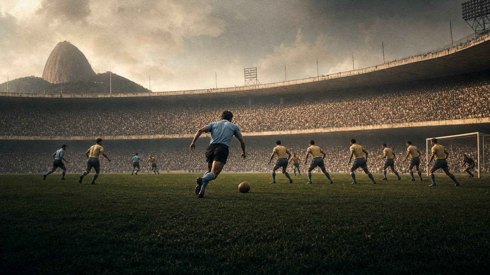 The Maracanazo begins as a stadium story, but Uruguay first had to keep Brazil inside a playable match.