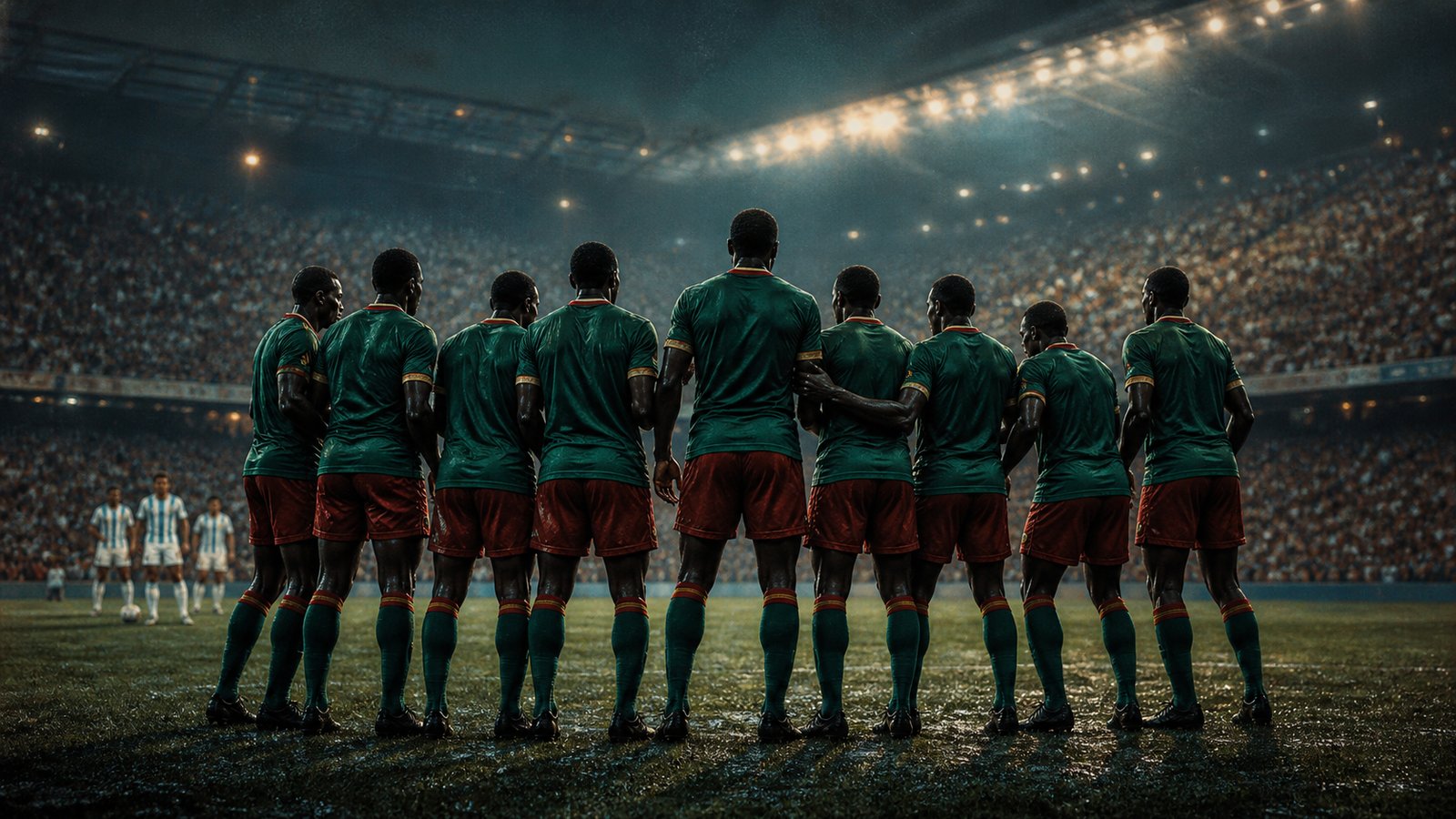 Cameroon Finished With Nine Men and the World Champions Behind Them