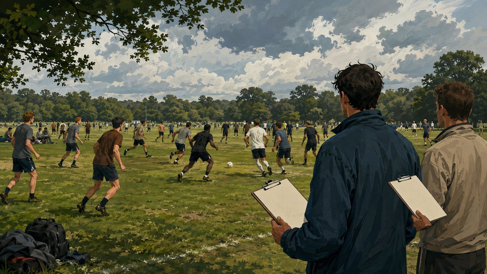 AFC Wimbledon Found Its First Squad Among 230 Trialists on the Common featured artwork