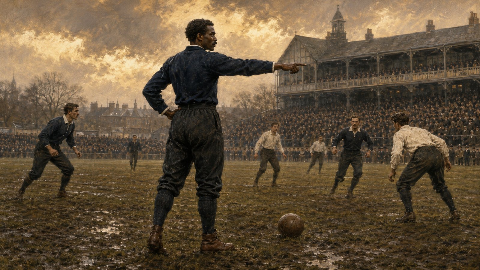 Andrew Watson Captained Scotland to a 6–1 Win at The Oval in 1881 featured artwork
