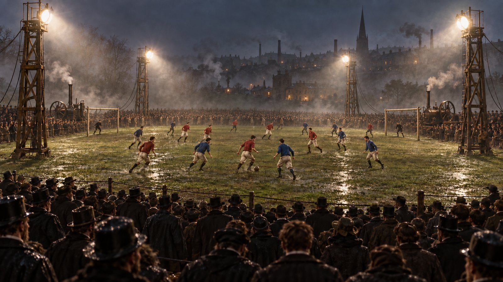 Four Electric Lamps Lit Bramall Lane in 1878—and Dazzled the Players featured artwork