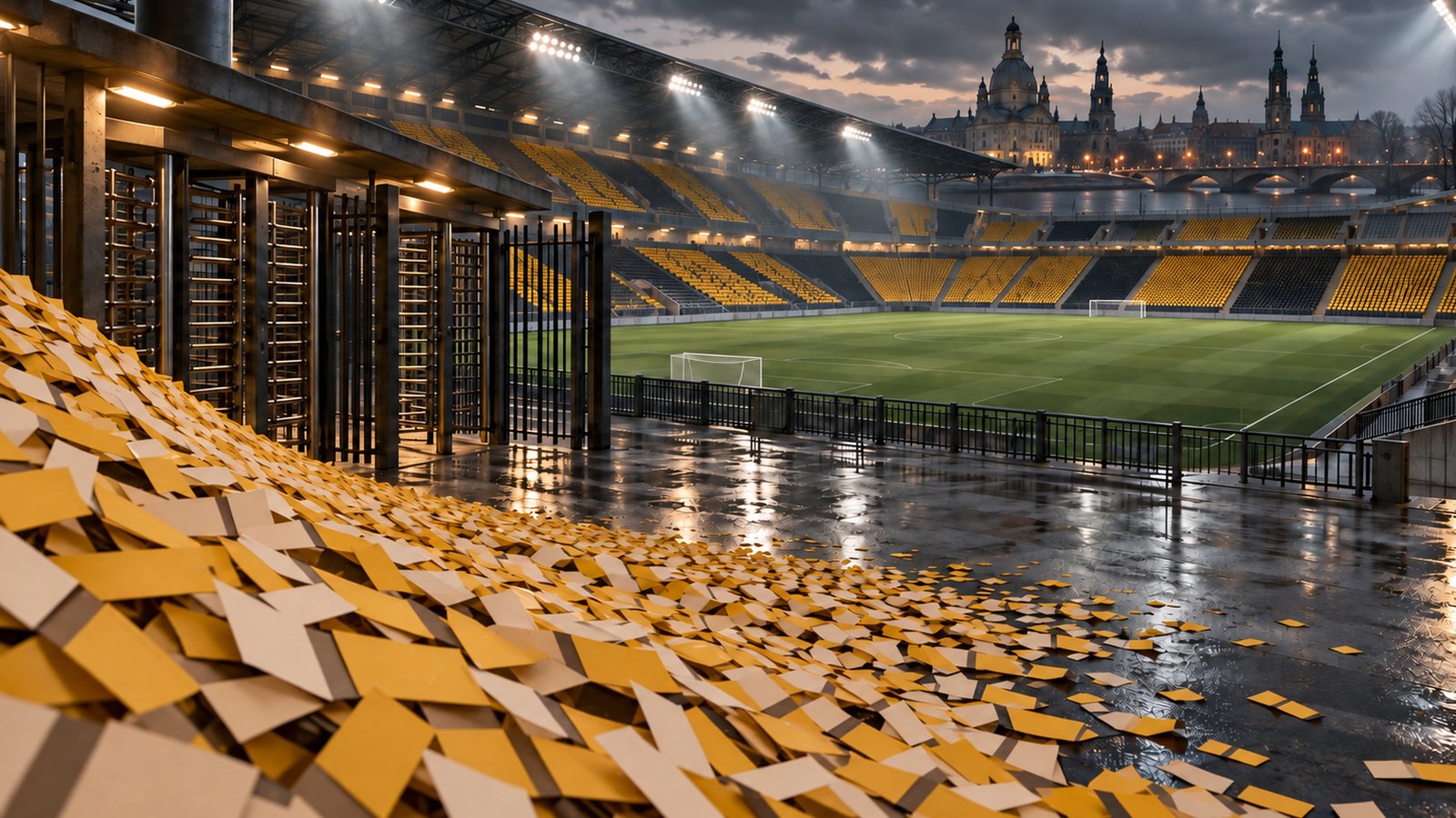Dynamo Dresden Sold 32,066 Tickets for a Match Nobody Could Attend featured artwork