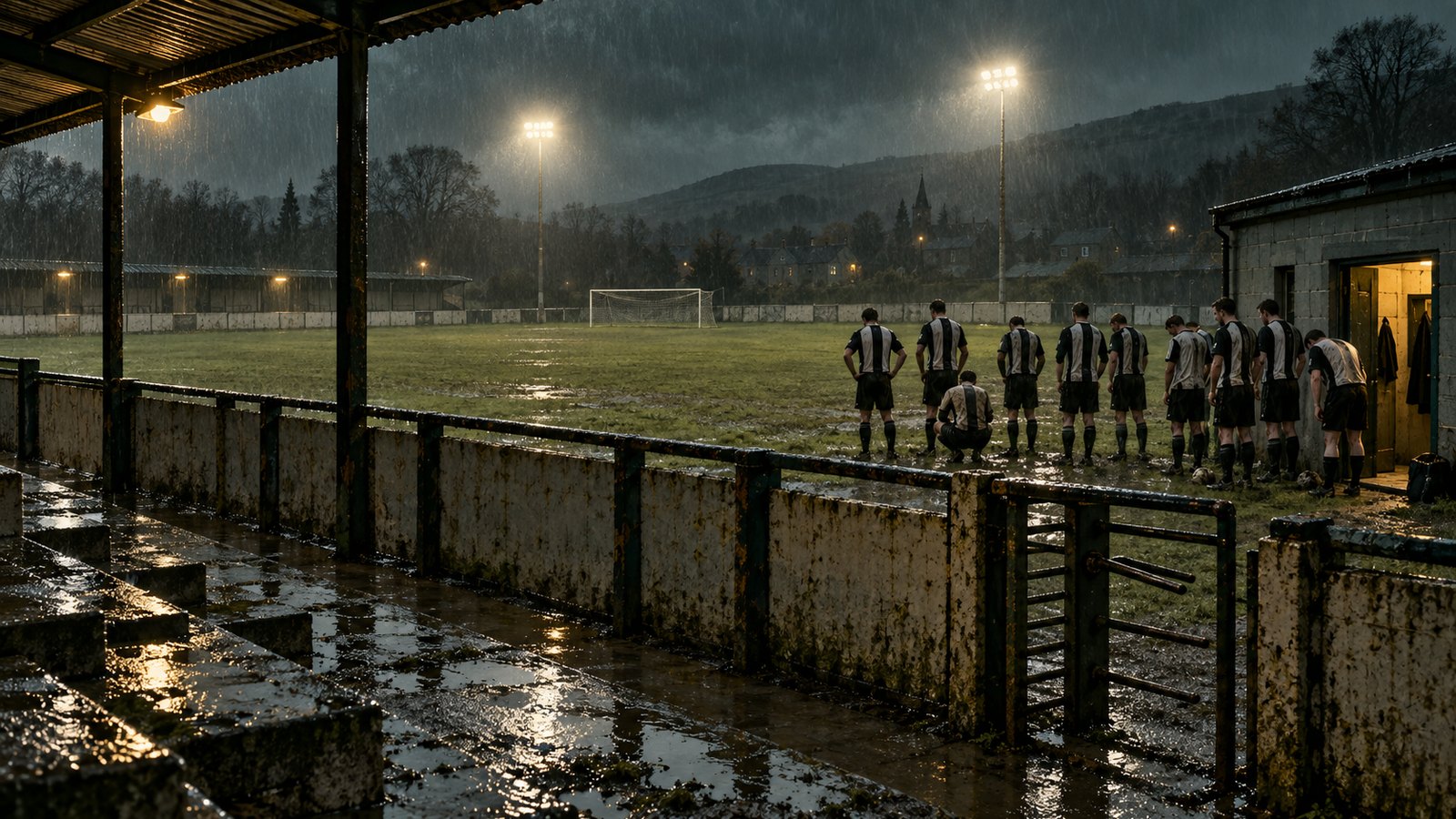 Gretna Reached the Scottish Premier League, Then Had Only 10 Players Ready for Aberdeen featured artwork
