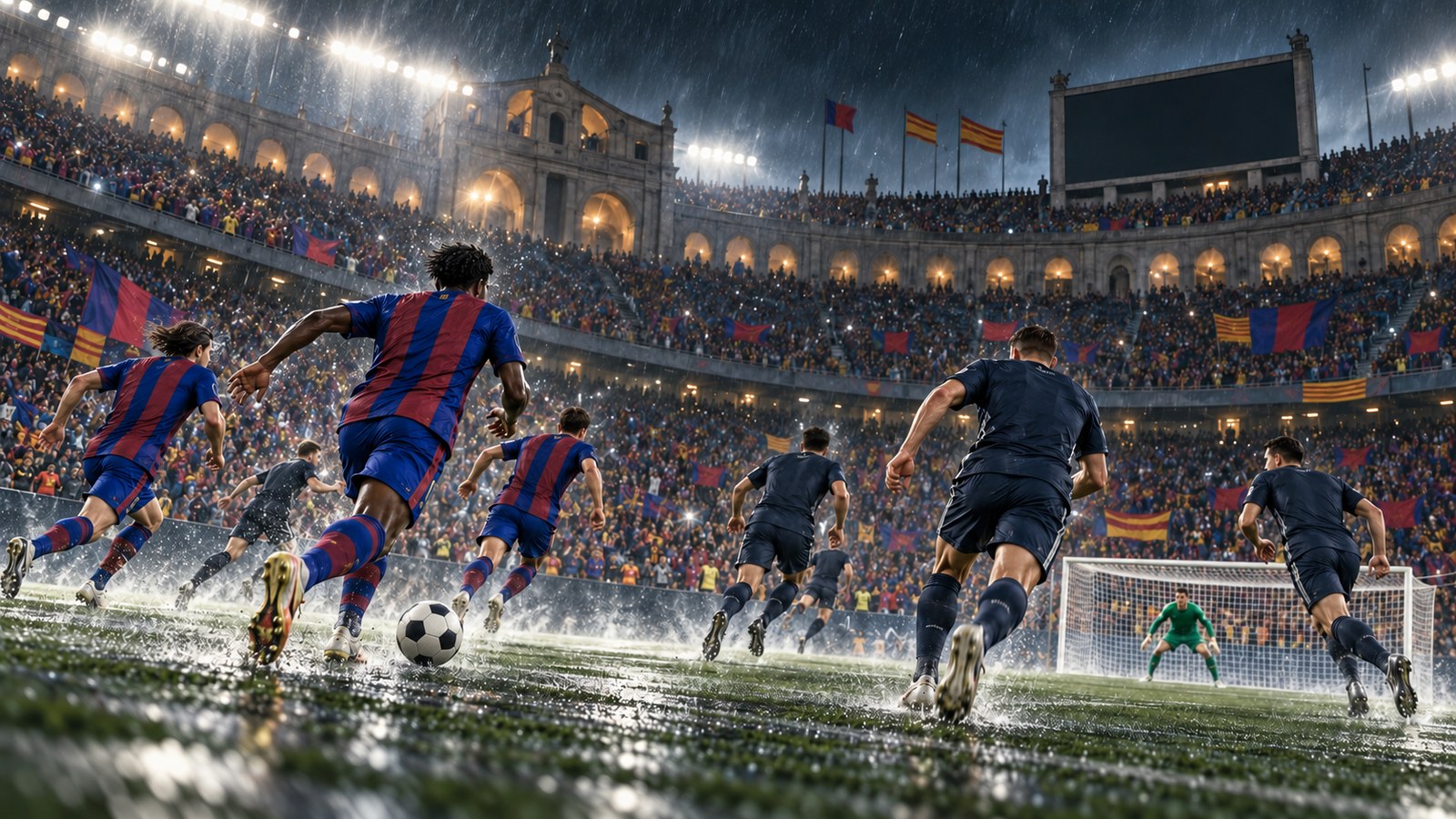 Barcelona Scored Three Times After the 87th Minute to Eliminate PSG featured artwork