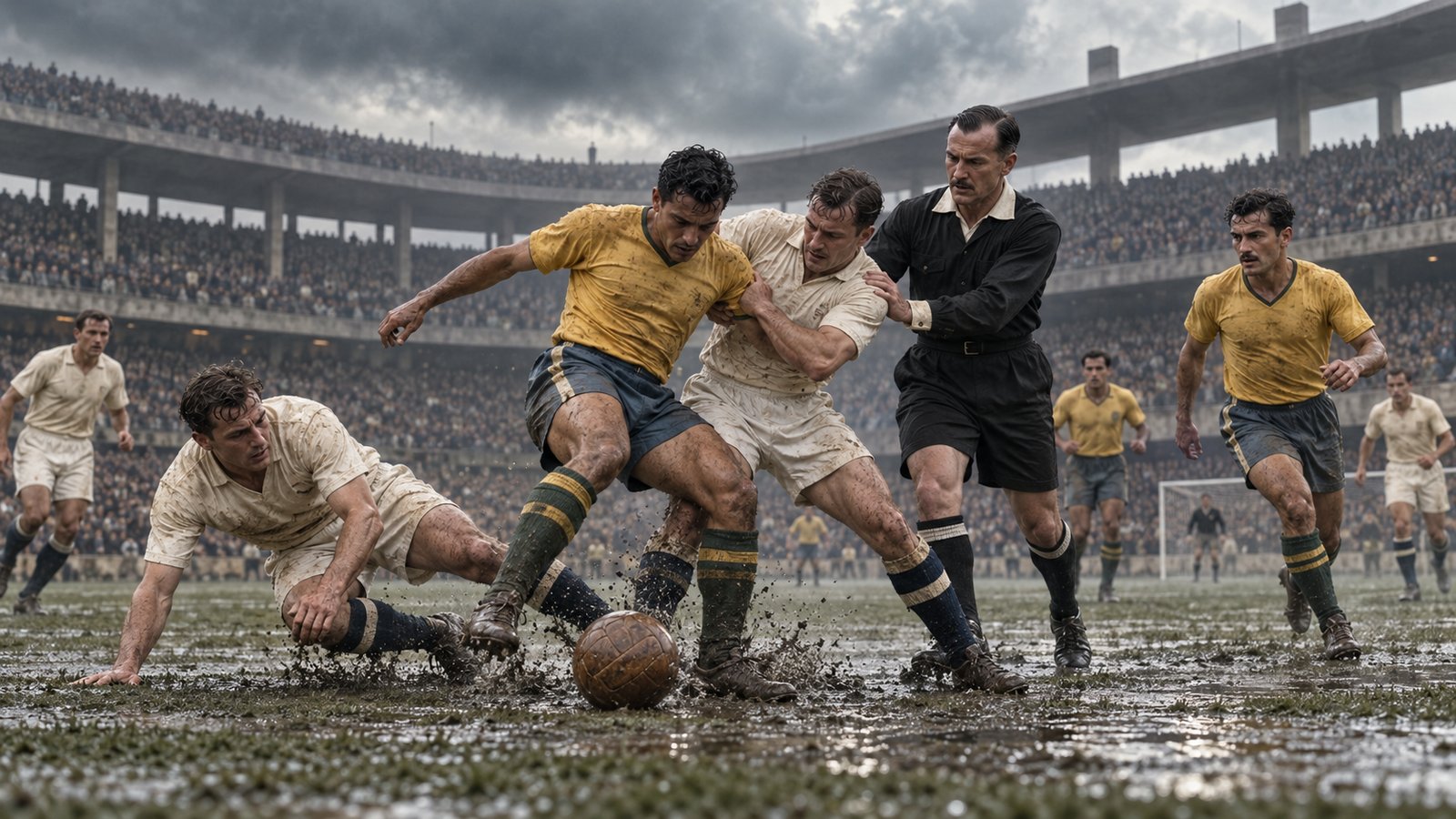 Three Players Were Sent Off in Brazil’s 1938 Quarter-Final, Then It Was Replayed featured artwork
