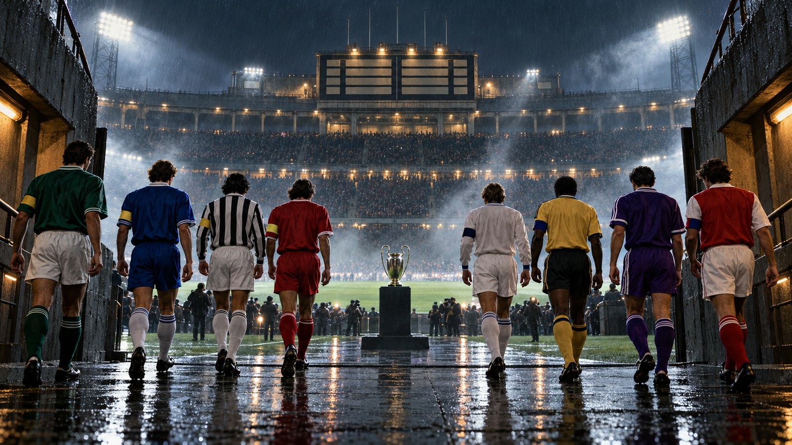 The European Cup Put Eight Clubs Into Its First Group Stage in 1991 featured artwork
