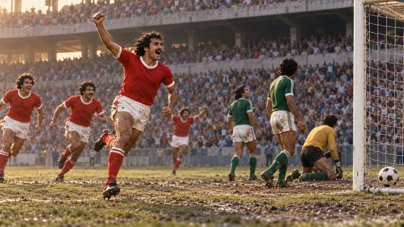 Tunisia Scored Three Second-Half Goals to Give Africa Its First World Cup Win featured artwork